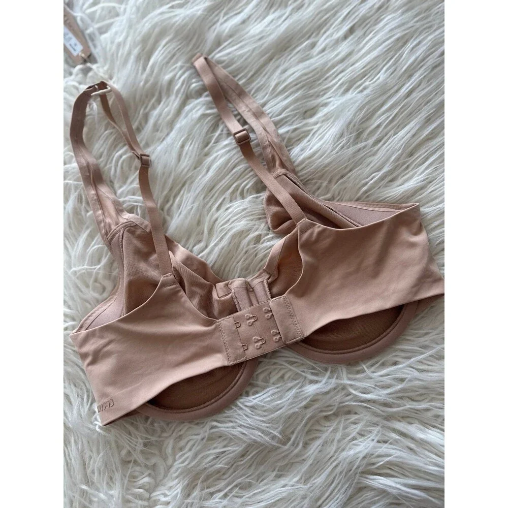 Skims Smoothing Intimates Unlined Minimizer Bra Clay Size 36DD - Picture 6 of 7